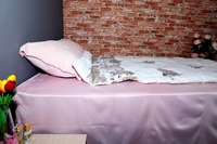 bir qismli iliq adyol (rangli)