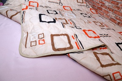 Двухспальное тонкое стеганное одеяло, 200х220 см