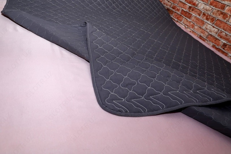 200x220 sm bo'lgan ikki qavatli ko'rpa choyshab