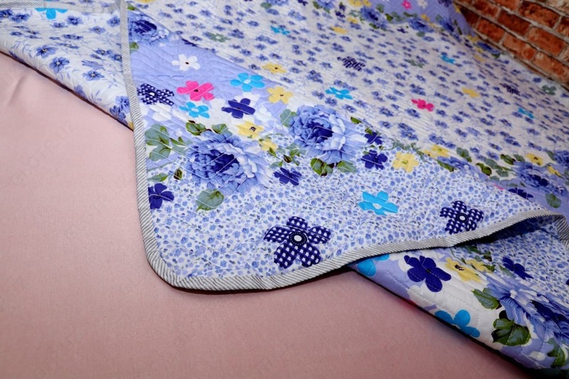 Ikki marta yupqa choyshab choyshab, 200x220 sm № 2