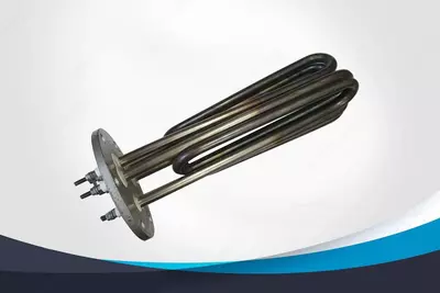 Фланцевый ТЭН для проточного водонагревателя (18