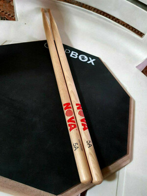 Палочки для барабанов NOVA 5A USA HICKORY Палочки для барабанов NOVA 5A USA HICKORY
