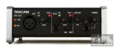 Звуковая карта SAR TASCAM US-1x2 Только в розницу