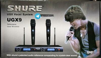 Студийные микрофоны SHURE UGX9 - 2 739 847.4 сум / шт.