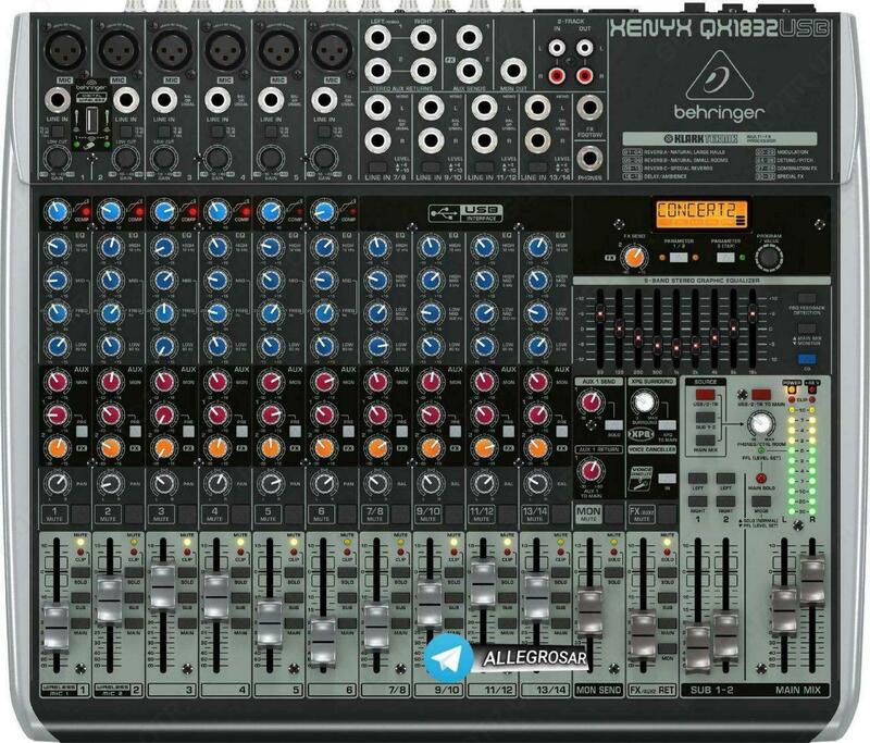 Микшерный пульт behringer XENYX X1832 - 4 426 395.1 сум