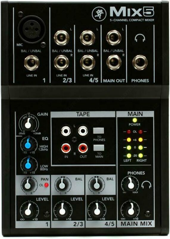 Микшерный пульт Mix 5 - от 1 196 323 сум