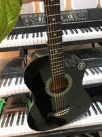 Akustik klassik gitara qora