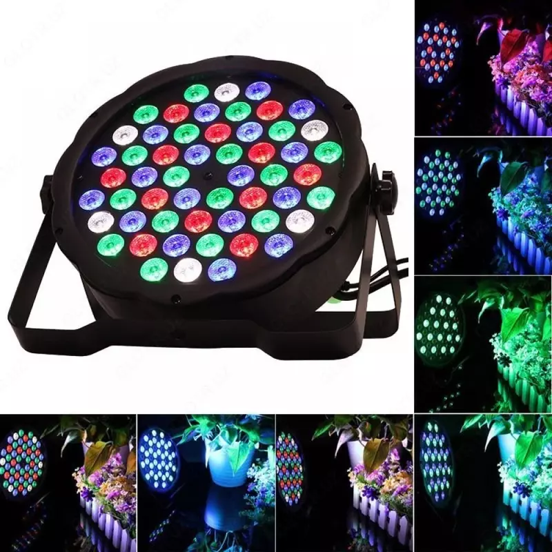 Светодиодный прожектор PartAudio LED PAR 54*3W RGBW.