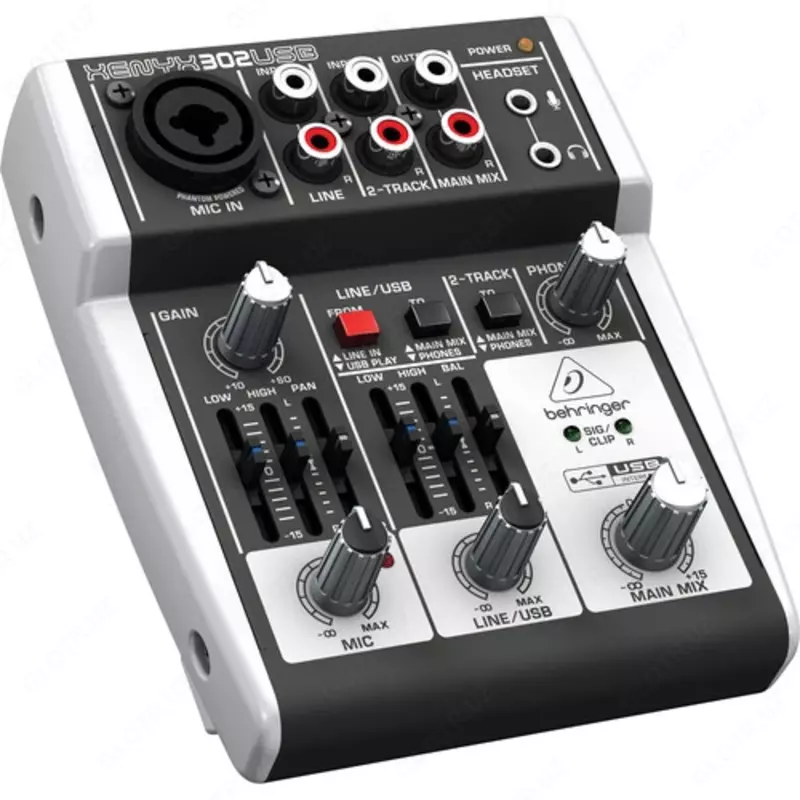 BEHRINGER XENYX 302USB АНАЛОГОВЫЙ МИКШЕРНЫЙ ПУЛЬТ