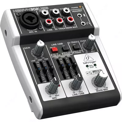 BEHRINGER XENYX 302USB АНАЛОГОВЫЙ МИКШЕРНЫЙ ПУЛЬТ