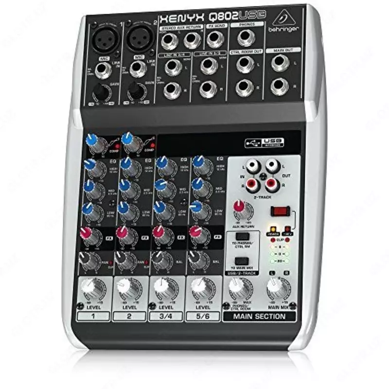 Behringer XENYX Q802USB Аналоговый микшер