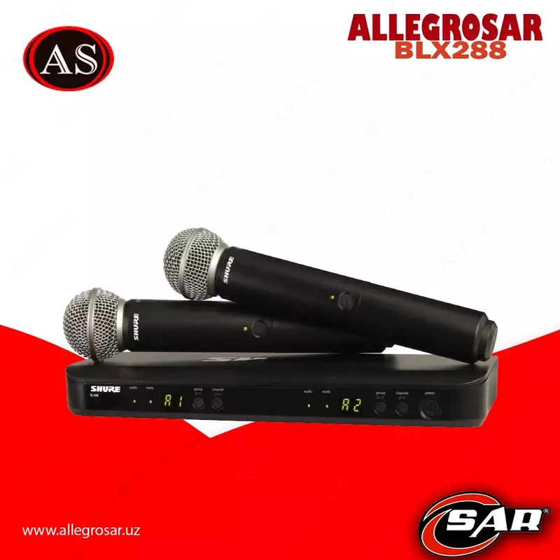 Mikrofon Shure BLX288E