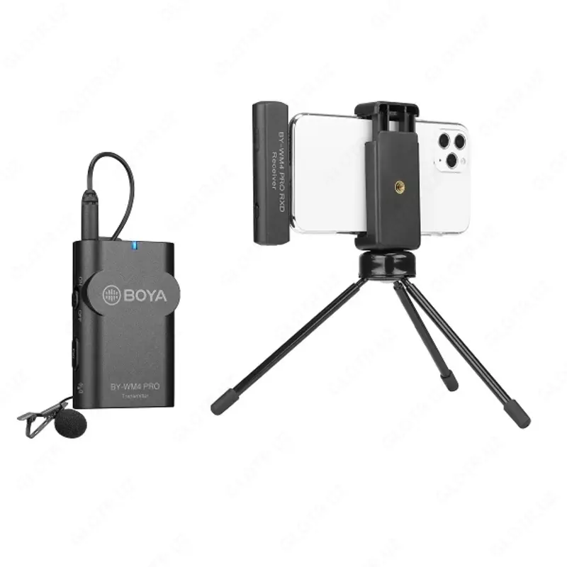  Apple qurilmalari uchun Boya BY-WM4 PRO-K3 simsiz mikrofoni - ALLEGRO - Музыкальные инструменты