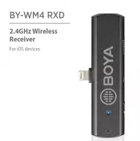iOS qurilmalari uchun Boya BY-WM4 RXD simsiz qabul qiluvchisi