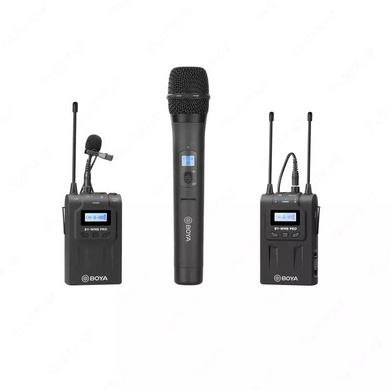 Boya BY-WHM8 Pro simsiz qo'l mikrofoni Chakana savdo