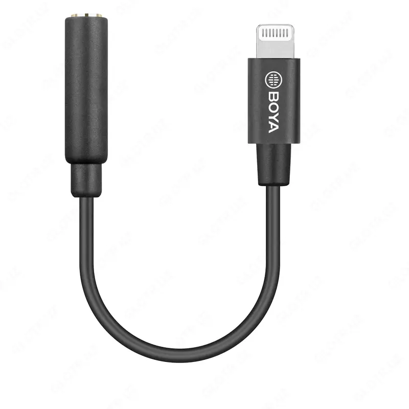 Переходник Boya BY-K3 TRRS на Lightning - 156 680.3 сум