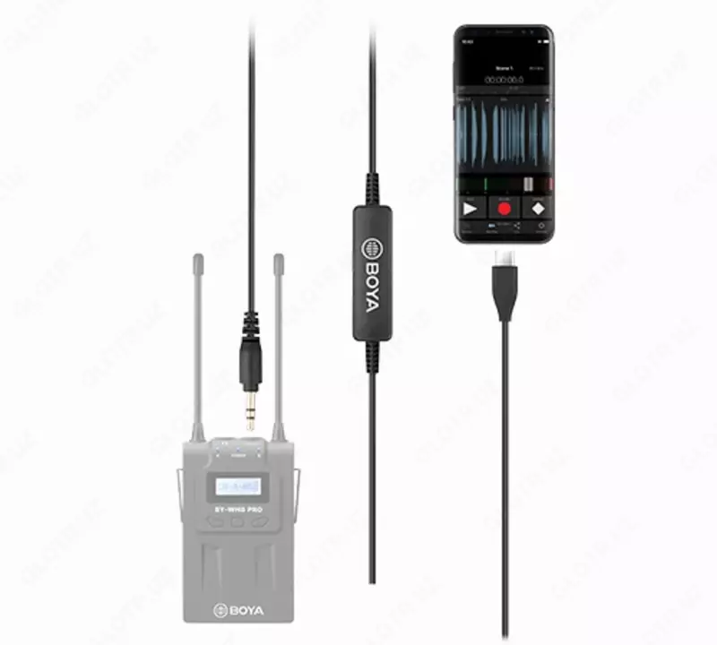 Boya 35C-USB C adapter kabeli