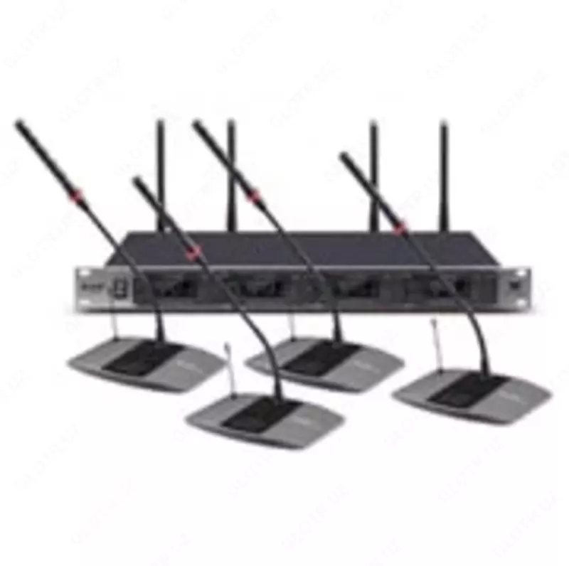 Конференц-система беспроводная 4-канальная KX-D814 - 8 800 000 сум