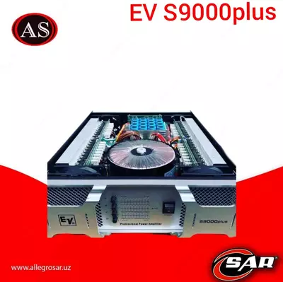 Профессиональный усилитель мощности EV S9000plus - 6 547 000 сум / шт.