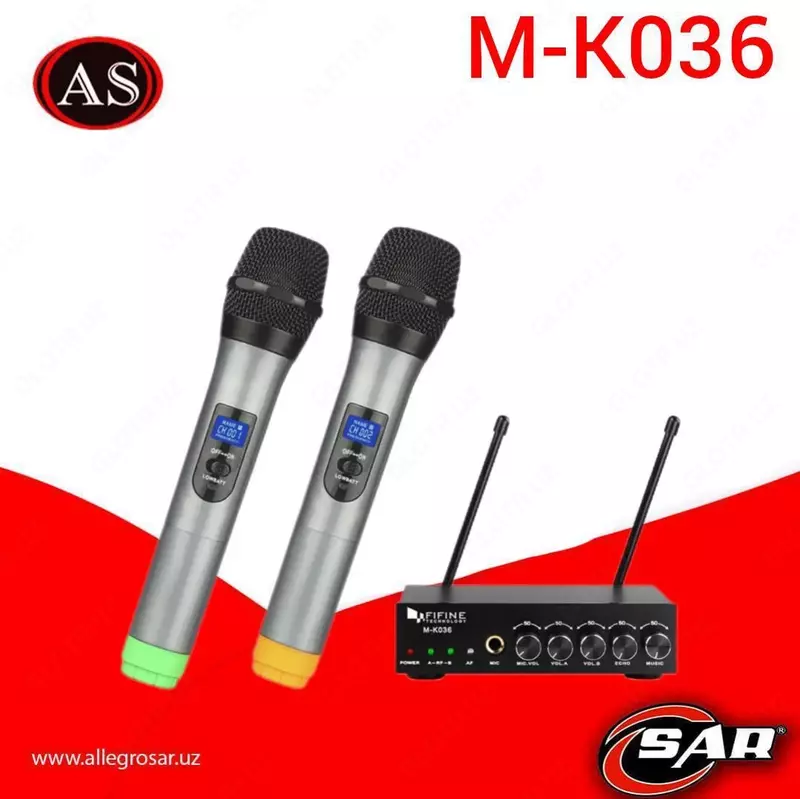Беспроводные микрофоны M-K036 - 2 083 000 сум