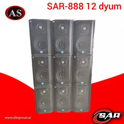 Акустическая система SAR-888 Passive 12" - 1 111 000 сум / шт.