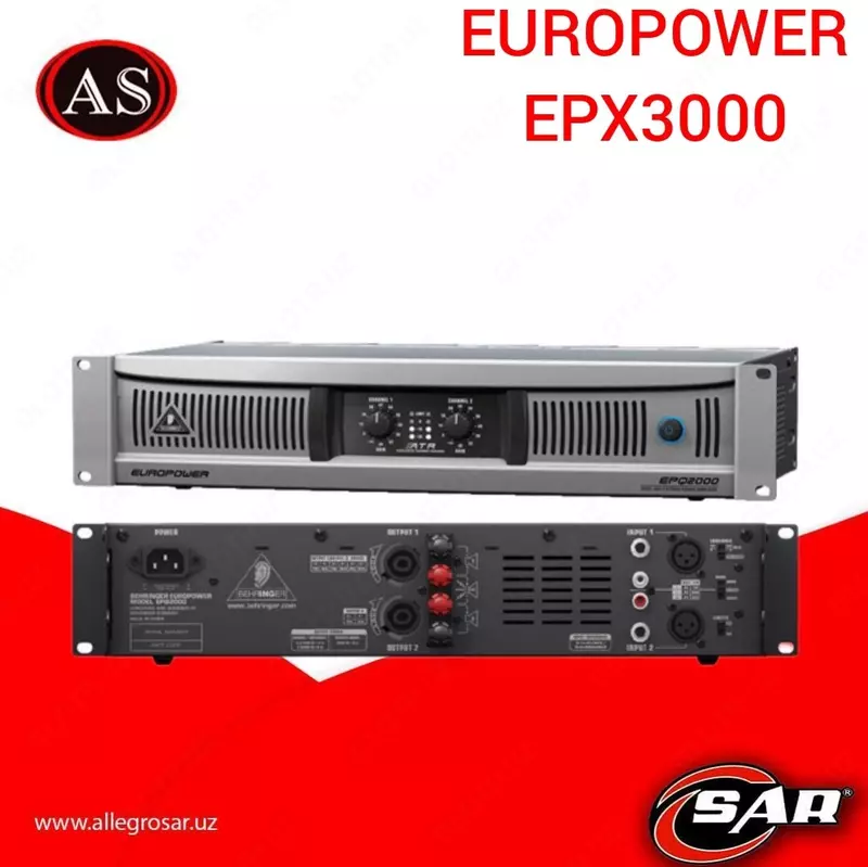 Kuchaytirgich Behringer EUROPOWER EPX3000