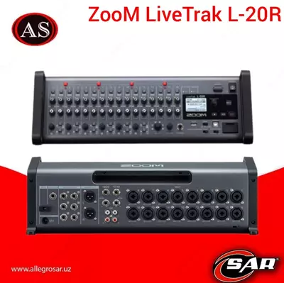 ZooM LiveTrak L-20R aralashtirish konsoli