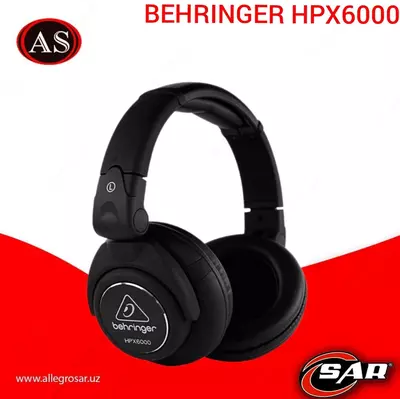 Студийные Наушники BEHRINGER HPX6000