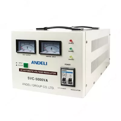 Стабилизатор напряжения ANDELI ASV-5000VA 150-250V - 1 990 000 сум / шт.