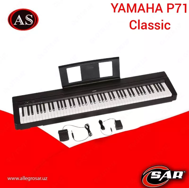 YAMAHA P71 raqamli pianino
