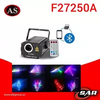 Android APP bilan F2750A lazerli sahna nuri