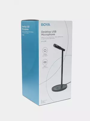 Настольный кардиоидный USB-микрофон Boya BY-CM1 - 390 000 сум / шт.