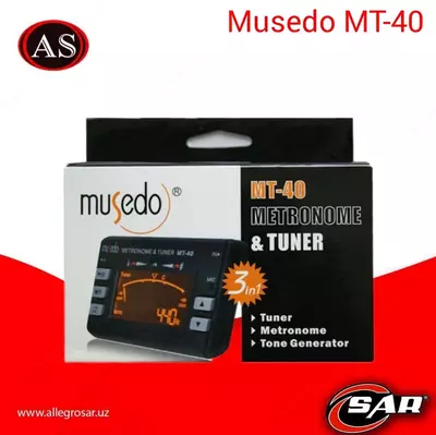 Метроном-Тюнер-Тон генератор MUSEDO MT-40