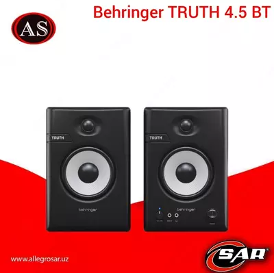 Студийные мониторы комплект BEHRINGER TRUTH 4.5 BT Студийные мониторы комплект BEHRINGER TRUTH 4.5 BT
