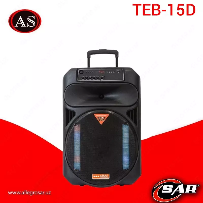 Тележка-динамик TEB-15D - 2 990 000 сум