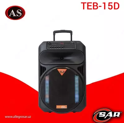 Тележка-динамик TEB-15D - 2 990 000 сум / шт.