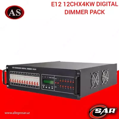Dmx 12 chx4kw цифровой диммер пакет