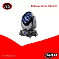 Stage Right от Monoprice Stage Wash 360W LED DMX вращающаяся голова RGBW сценический свет с зумом