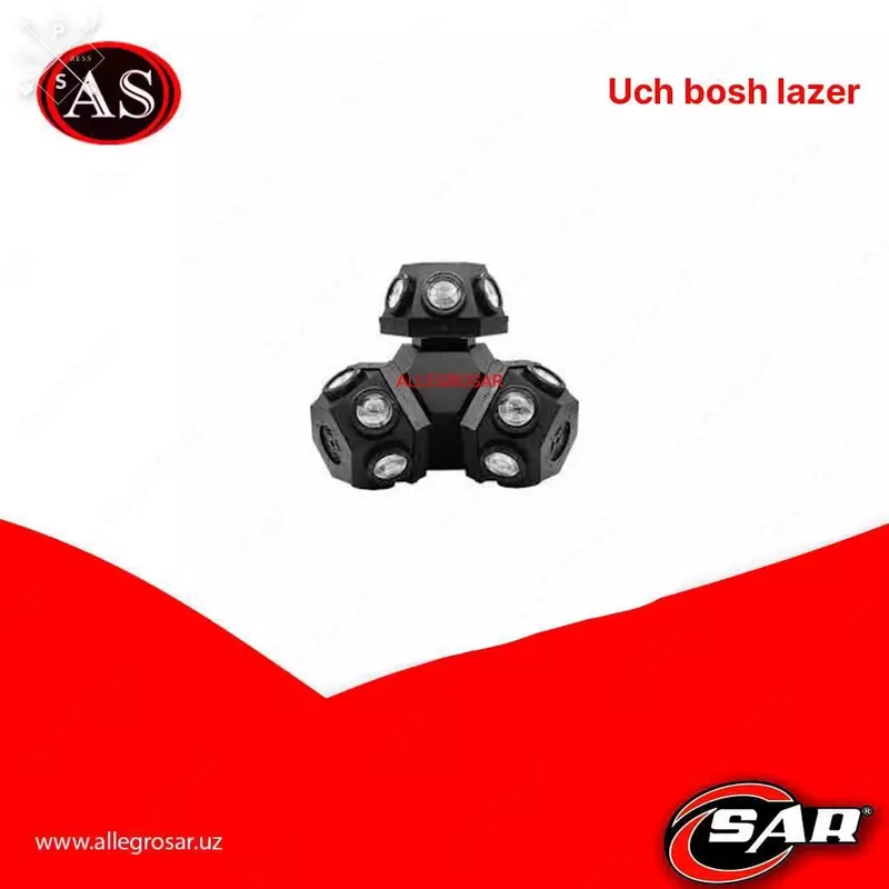 SHEHDS Disco3 uch boshli lazer skaneri