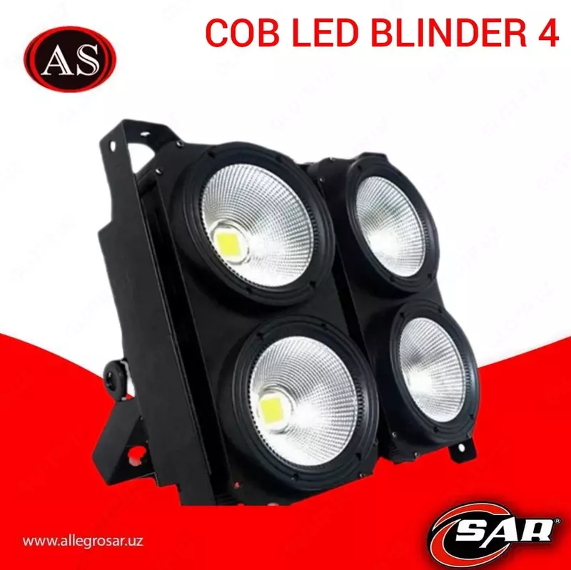 4x100 Вт COB-светодиодный ослепляющий стробоскоп