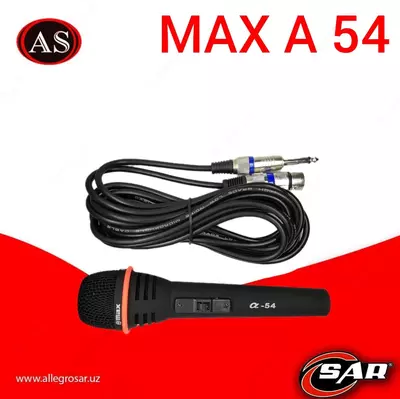 MAX - Микрофон A-54 Динамический микрофон