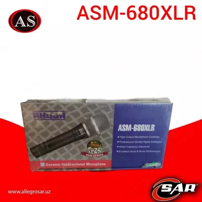 Микрофон – ASM-680XLR - 290 000 сум / шт