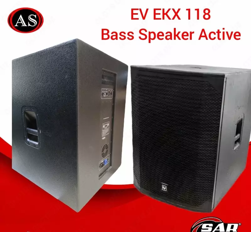 EV EKX 118 Bass Speaker Active