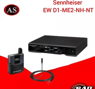 Sennheiser EW D1-ME2-NH-NT Murosasiz professional ovoz