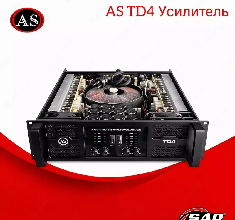 AS TD4 professional quvvat kuchaytirgichi