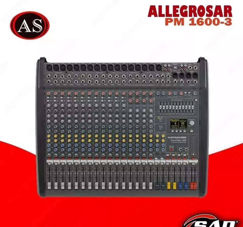 Dynacord POWERMATE 1600-3 16-канальный активный микшер