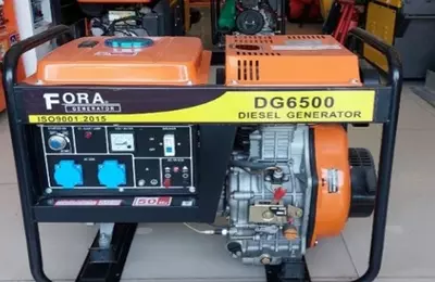 Дизельный генератор FORA DG6500 5KW - 7 385 675.6 сум / шт.
