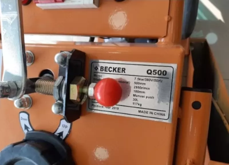 Benzinli asfalt kesuvchi BECKER Q500 (Honda) - 10 578 392 so'm