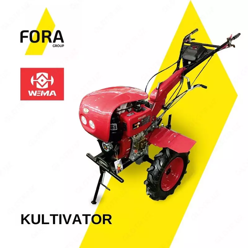 Veyma'dan 10 ot kuchiga ega WN11000A / B / A-6 / B-6 dizel kultivatori