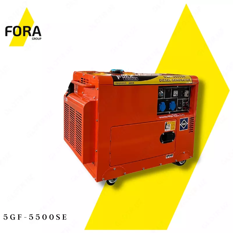 Дизельный генератор FORA SGF5500 SE 5KW (Silent) - 9 887 275.4 сум